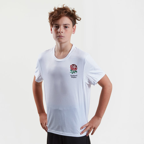 England Rugby RFU Polyester T-Shirt Infants Fan Top Tee Shirt 