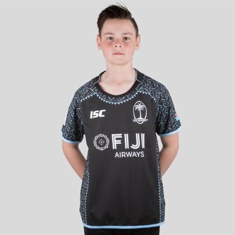 Fiji 7s 2018/19 Kids Alternate S/S Rugby Shirt