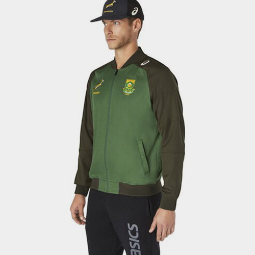 South Africa Springboks 2021 Presentation Jacket Mens