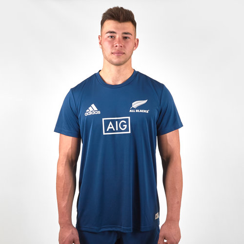 New Zealand All Blacks 2019/20 Parley Players Training T-Shirt