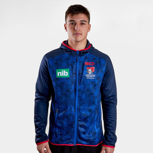 Newcastle Knights NRL 2019 Players Hooded Rugby Sweat