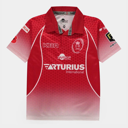 Army Rugby Union 2019 Kids Home S/S Rugby Shirt