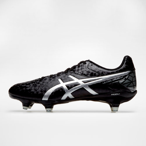 asics black rugby boots