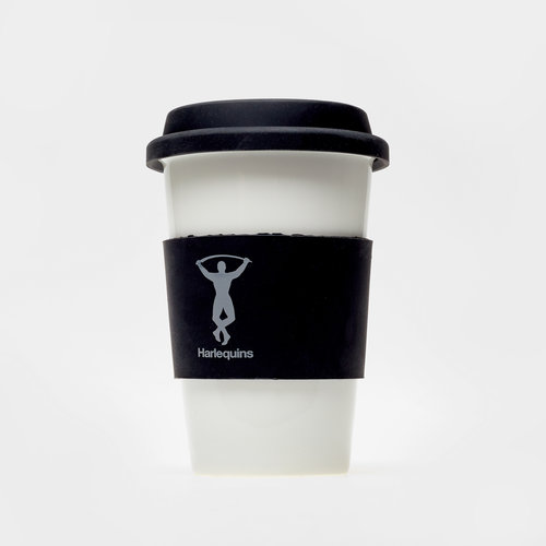 Harlequins Silicone Wrap Eco Cup