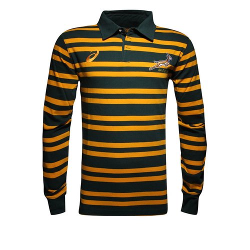 South Africa Springboks Supporters Hooped Shirt Mens