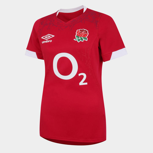 England Alternate Rugby Shirt 2021 2022 Ladies