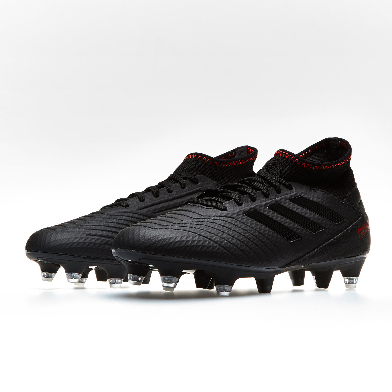 black football boots studs