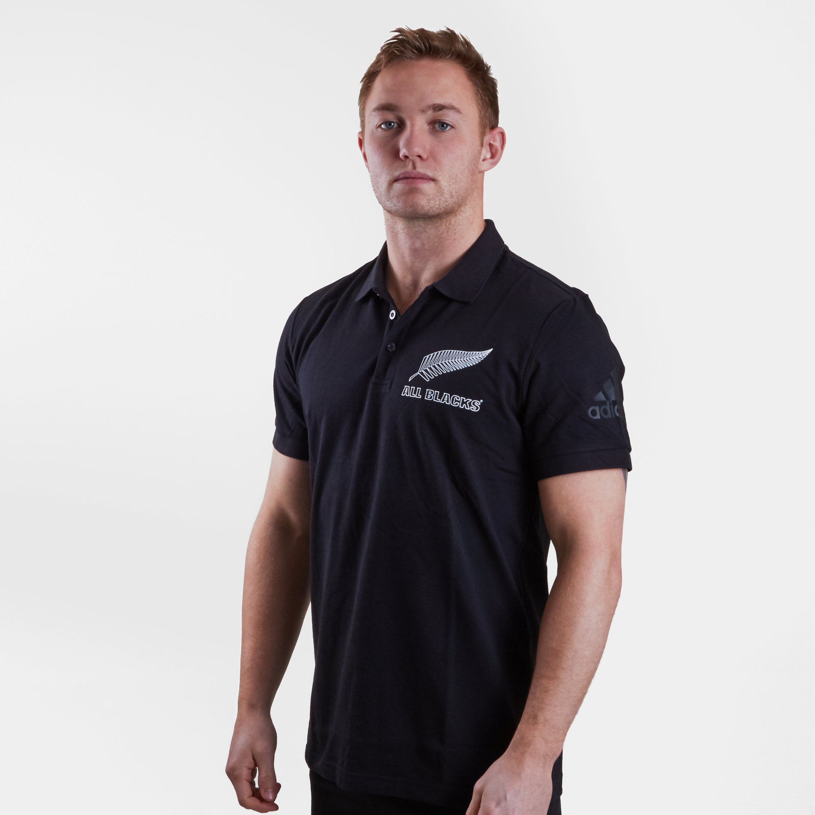 19 Supporters Polo T-Shirt Black Black 